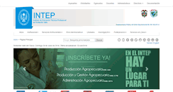 Desktop Screenshot of intep.edu.co